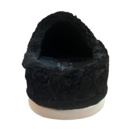 Confosana 5072 VEGA Pantofola Donna Made In Italy Con Plantare Estraibile Nero