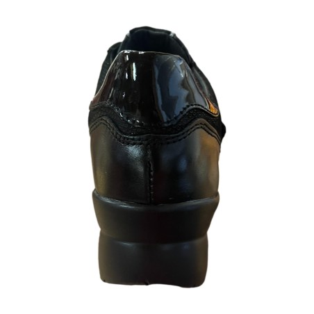 Riposella Manuela WB 02BX Sneakers Donna con Strappo Extra Comfort Nero