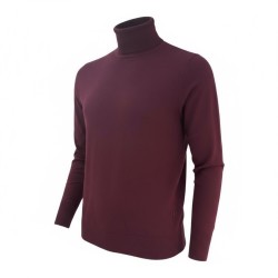Urban Ring UR 9100007 Maglione Uomo Dolcevita Bordeaux 2