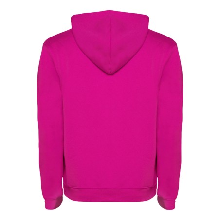 Roly URBAN 1067 Felpa Con Cappuccio e Tasca Frontale Fucsia