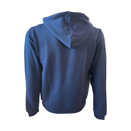 Urban Ring UR9120002 Felpa Uomo Con Cappuccio Felpata e Tasca Frontale Blu
