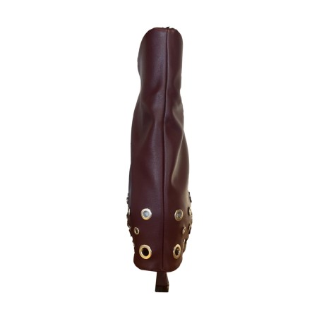 Gold & Gold GV111 Stivaletto Donna Tacco Medio Bordeaux