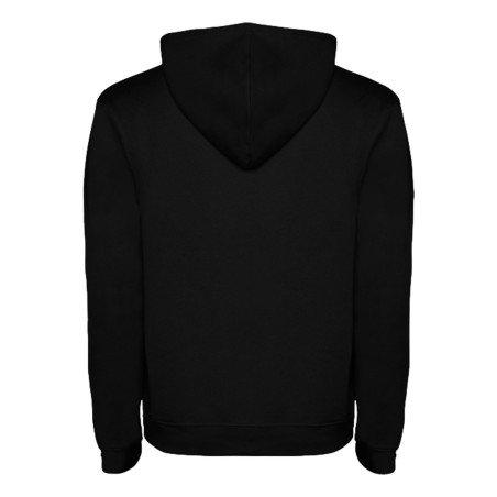 Roly URBAN KIDS 1067 HOODIE Felpa Con Cappuccio e Tasca Frontale Nero