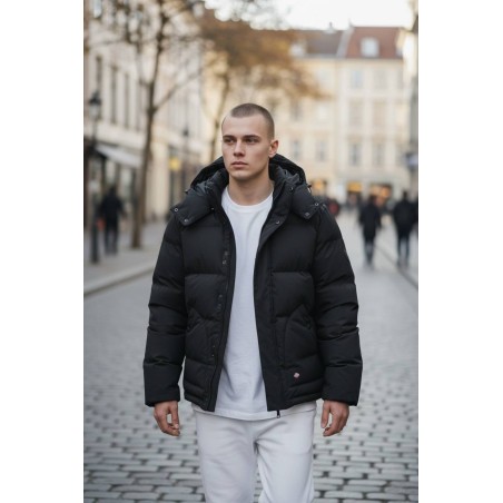 Dickies DK0A87OHBLK1 EAGLEVILLE HOODED PUFFER Piumino Uomo Black