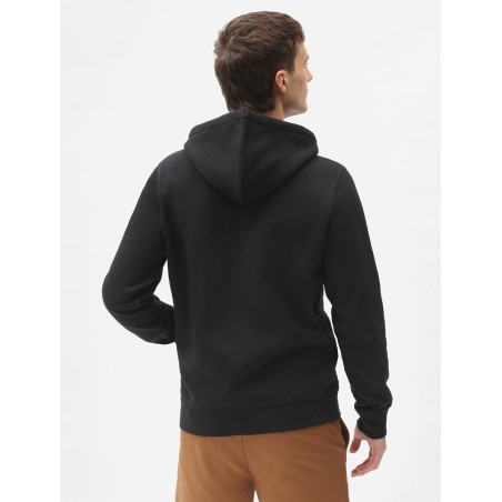 Dickies DK0A4XD3BLK1 OAKPORT HOODIE Felpa Uomo Con Zip e Cappuccio Black