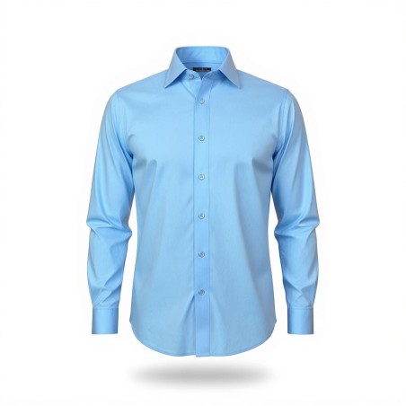 Urban Ring UR9130002 Camicia Uomo Popeline Regular Fit Celeste