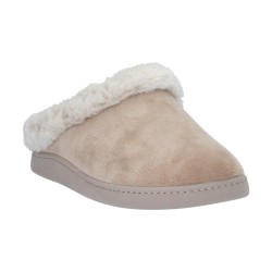 Cinzia Soft MED57 002 Pantofola Donna Con Plantare Estraibile Beige 2