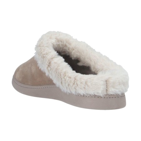 Cinzia Soft MED57 002 Pantofola Donna Con Plantare Estraibile Beige
