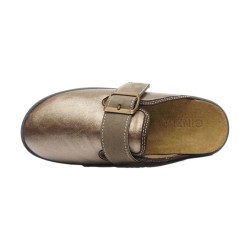 Cinzia Soft MZL213F 001 Pantofola Donna Con Plantare Estraibile Fascia Regolabile Bronzo 2