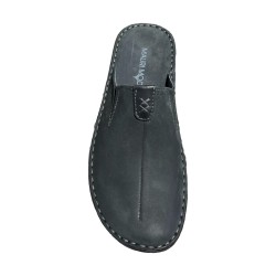 Mauri Moda LBU28771 001 Pantofola Uomo in Pelle Seppia 2