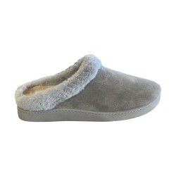 Cinzia Soft MED57 001 Pantofola Donna Con Plantare Estraibile Perla