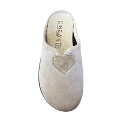 Cinzia Soft NG99129 001 Pantofola Donna Con Plantare Estraibile Made in Italy Beige 2