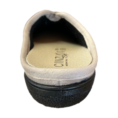 Cinzia Soft NG99129 001 Pantofola Donna Con Plantare Estraibile Made in Italy Beige