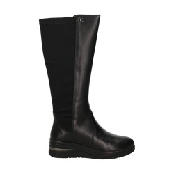 Cinzia Soft IV0923995 001 Stivale Donna Zeppa Con Zip Laterale Nero 