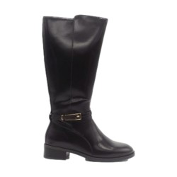 Cinzia Soft IS285861 001 Stivale Donna Tacco Basso Zip Laterale T.Moro