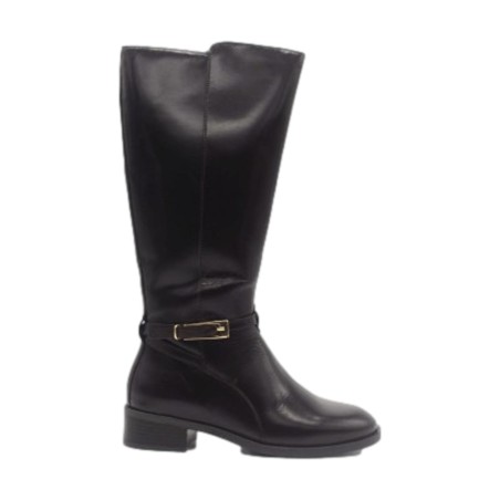 Cinzia Soft IS285861 001 Stivale Donna Tacco Basso Zip Laterale T.Moro