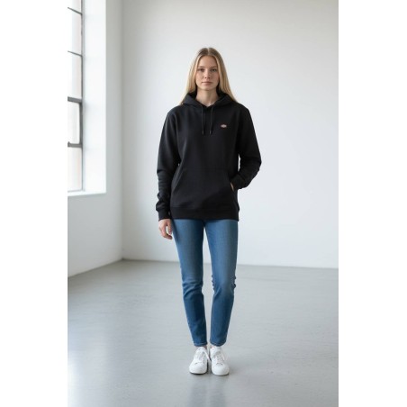 Dickies DK0A4XCDBLK1 OAKPORT HOODIE Felpa Con Cappuccio Black