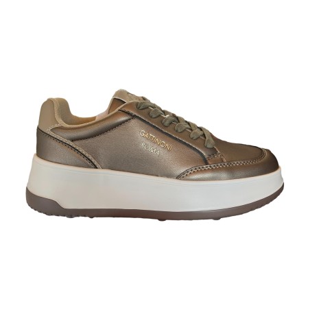 Gattinoni Roma ROSS 1615 Scarpe Donna Sneaker Stringate Pearl