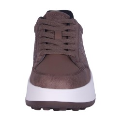 Gattinoni Roma ROSS 1615 Scarpe Donna Sneaker Stringate Chocolate 2