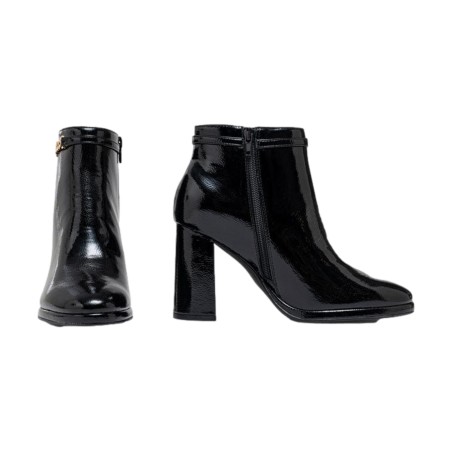 Gattinoni Roma MERCY LOW 1609 Tronchetto Donna In Vernice Nero