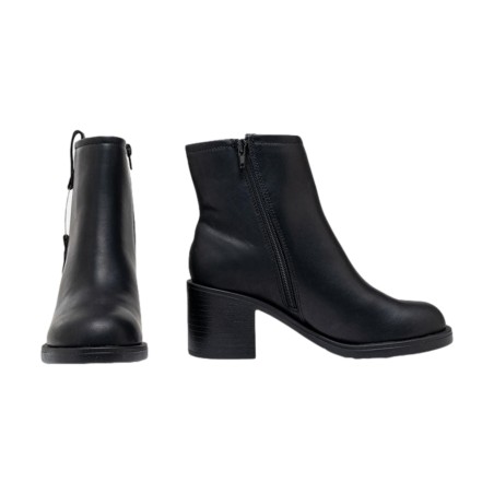 Gattinoni Roma ARVIN 1605 Stivaletto Donna Tacco Medio Accessorio Laterale Black