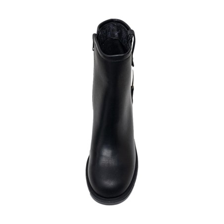 Gattinoni Roma ARVIN 1605 Stivaletto Donna Tacco Medio Accessorio Laterale Black