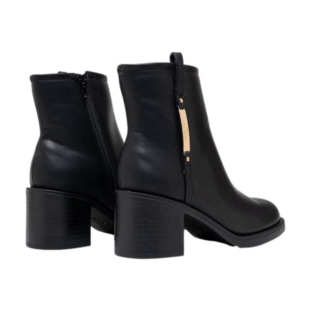 Gattinoni Roma ARVIN 1605 Stivaletto Donna Tacco Medio Accessorio Laterale Black