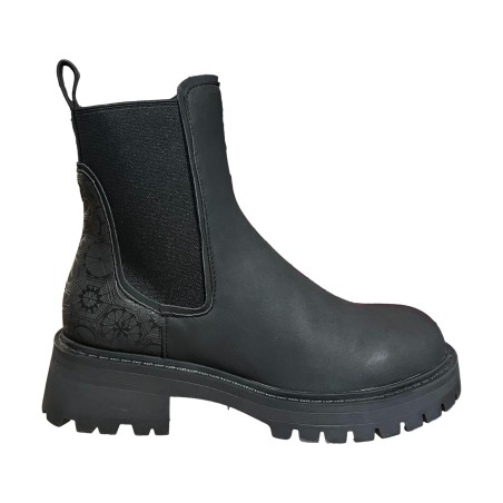 Gattinoni Roma BARRIE CHELSEA 1601 Stivaletto Donna Nabuk Black