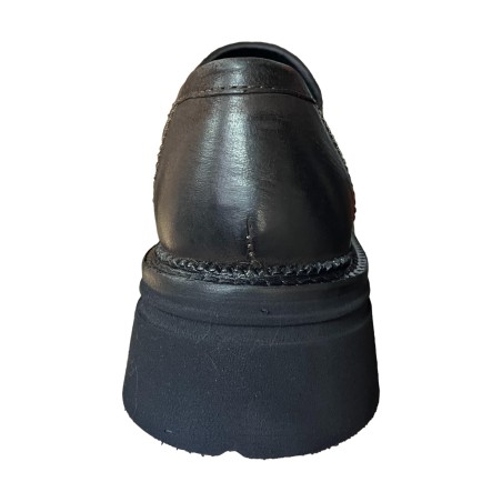 Gattinoni Linea Planetarium BELL 6328 Mocassino Donna Platform Con Accessorio Moro