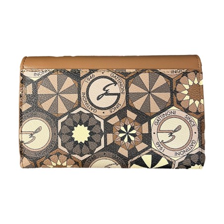 Gattinoni BENTD8616WZTTD3 Bright Portafogli Flap M. Donna New Teodosia Tan Desert