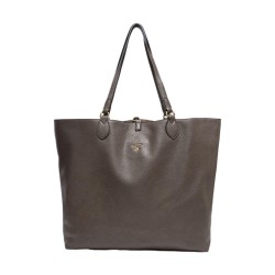 Gattinoni BIGP58170WVWWM3 Borsa Donna Shopping L Planetarium Reversibile Verde Militare