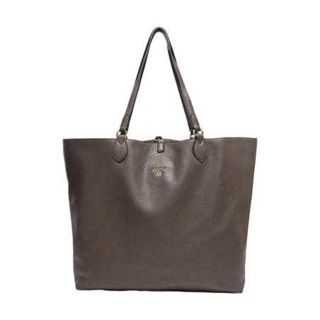 Gattinoni BIGP58170WVWWM3 Borsa Donna Shopping L Planetarium Reversibile Verde Militare