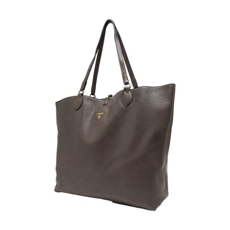 Gattinoni BIGP58170WVWWM3 Borsa Donna Shopping L Planetarium Reversibile Verde Militare