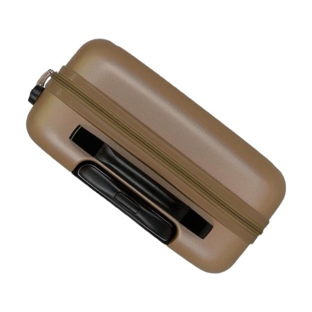 Roll Road CAMBOYA 5069122 Trolley Cabina 40x55x20 cm 4 Ruote Rigido Champagne