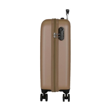 Roll Road CAMBOYA 5069122 Trolley Cabina 40x55x20 cm 4 Ruote Rigido Champagne