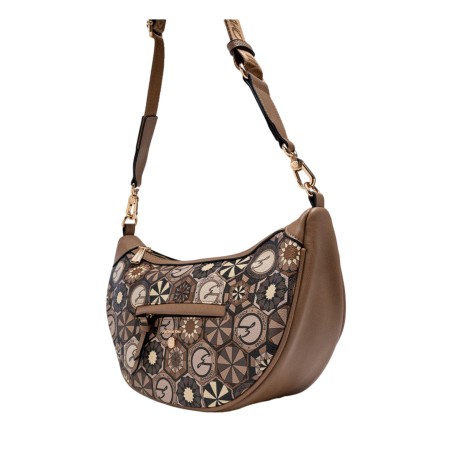 Gattinoni BENTD8619WZTTD3 Teodosia Daily M. Hobo Borsa Donna Tan Desert