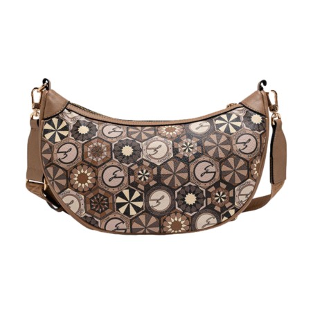 Gattinoni BENTD8619WZTTD3 Teodosia Daily M. Hobo Borsa Donna Tan Desert