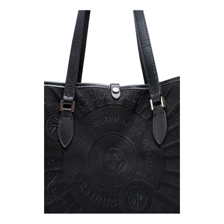 Gattinoni SOLE BIG9S8262WL8000 Borsa Donna Shopping L.  Nero