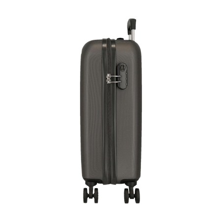 Roll Road CAMBOYA 506912D Trolley Cabina 40x55x20 cm 4 Ruote Rigido Antracite