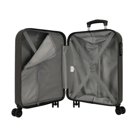 Roll Road CAMBOYA 506912D Trolley Cabina 40x55x20 cm 4 Ruote Rigido Antracite
