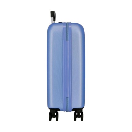 Roll Road CAMBOYA 506912A Trolley Cabina 40x55x20 cm 4 Ruote Rigido Azzurro