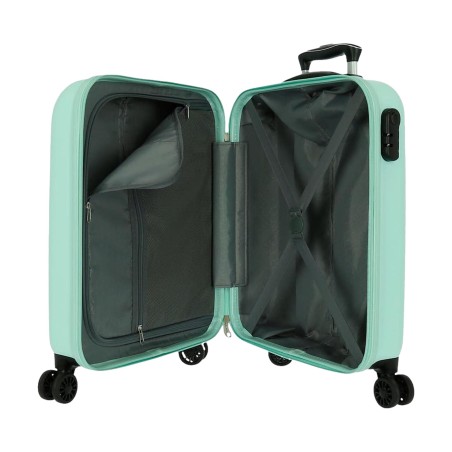 Roll Road CAMBOYA 5069125 Trolley Cabina 40x55x20 cm 4 Ruote Rigido Turchese