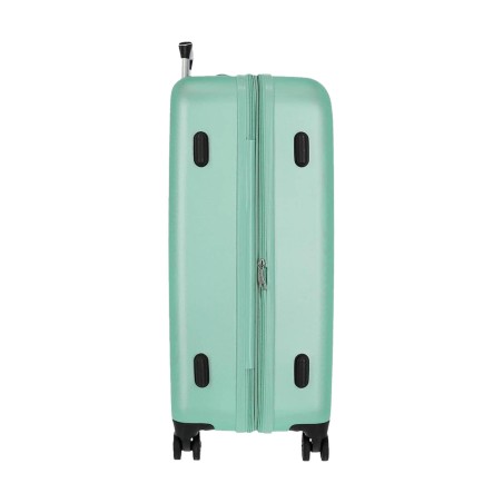 Roll Road CAMBOYA 5069325 Trolley Grande Estendibile 75X52X30 cm 4 Ruote Rigido Turchese