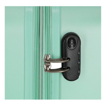 Roll Road CAMBOYA 5069325 Trolley Grande Estendibile 75X52X30 cm 4 Ruote Rigido Turchese