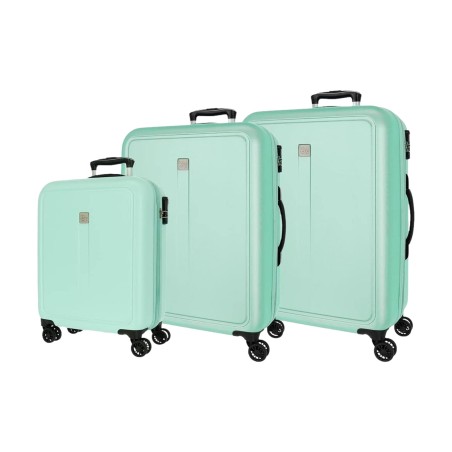 Roll Road CAMBOYA 5069325 Set Trolley 55-65-75 cm 4 Ruote Turchese