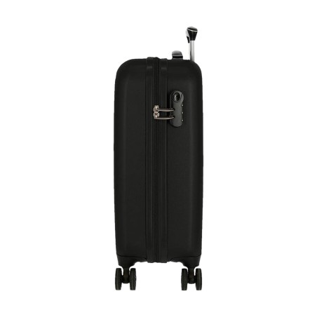 Roll Road CAMBOYA 5069121 Trolley Cabina 40x55x20 cm 4 Ruote Rigido Nero