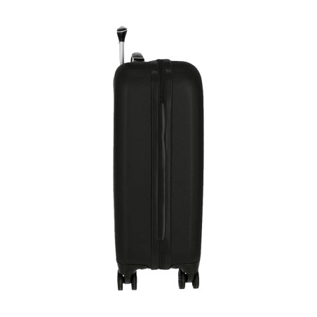 Roll Road CAMBOYA 5069121 Trolley Cabina 40x55x20 cm 4 Ruote Rigido Nero
