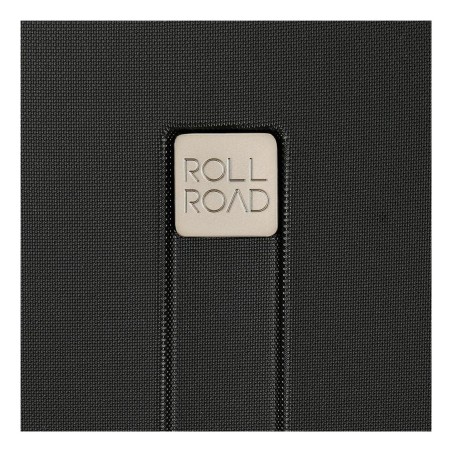 Roll Road CAMBOYA 5069121 Trolley Cabina 40x55x20 cm 4 Ruote Rigido Nero
