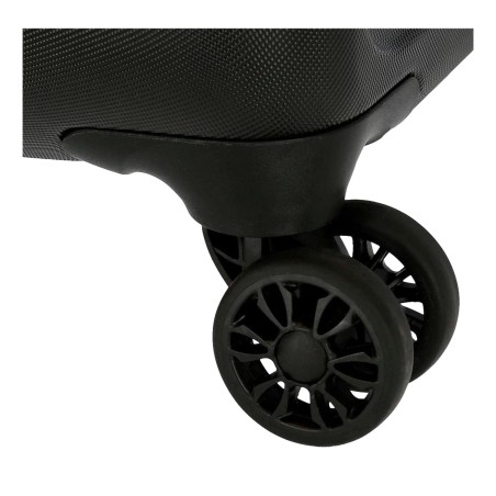 Roll Road CAMBOYA 5069121 Trolley Cabina 40x55x20 cm 4 Ruote Rigido Nero