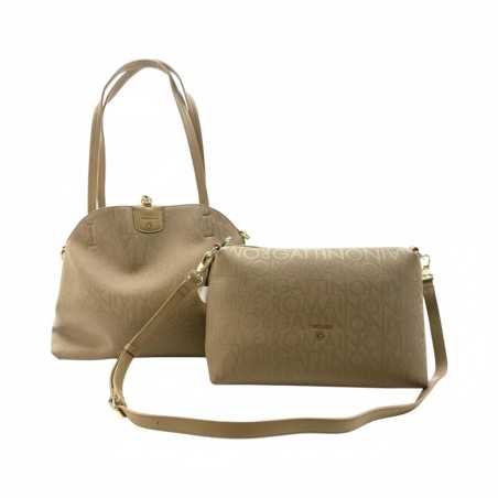 Gattinoni CHARLIE BEN4C8601WVPDB5  Borsa  Reversibile M. Bugatti Donna Dark Beige